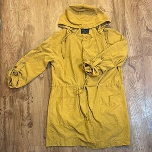 Love Tree Mustard Hooded Jacket